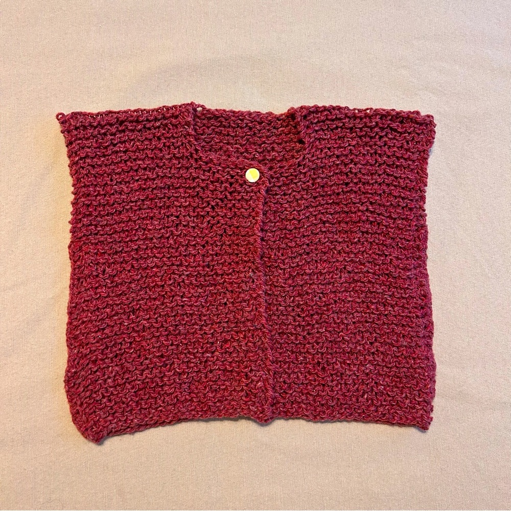 Handmade Unisex Baby Vest - Cozy & Colorful Knits